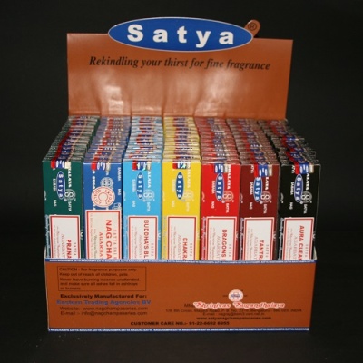 Sai Baba displaybox Traditional voor 7 geuren